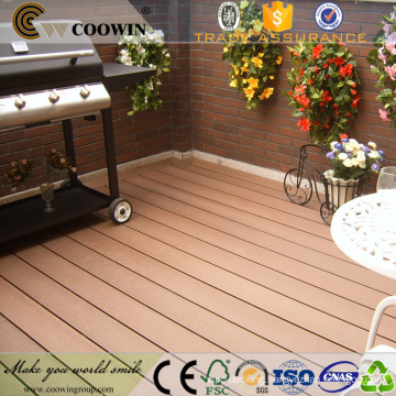 WPC wood plastic composite strand woven bamboo decking